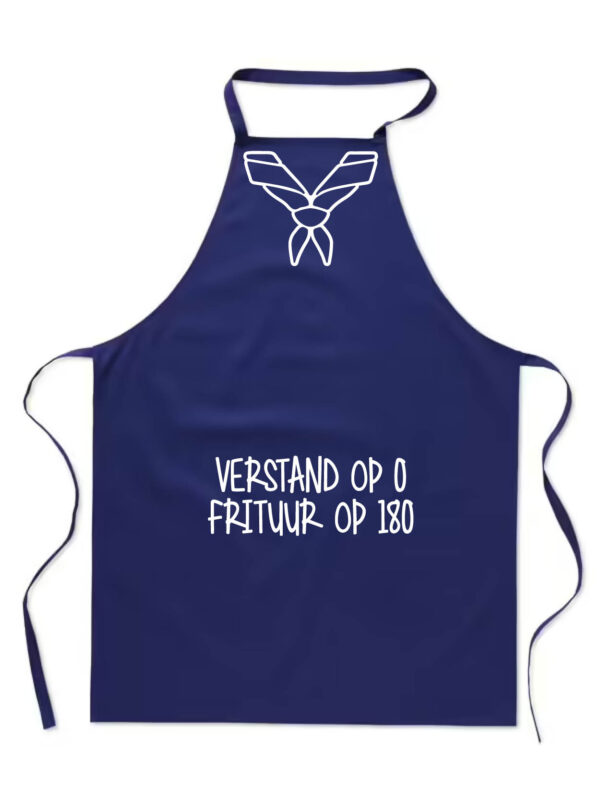 Schort met opdruk