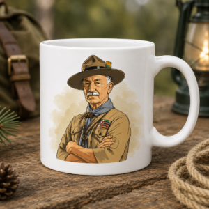Stenen Baden-Powell mok